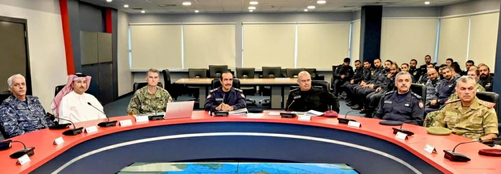 وزيرالداخلية يشهد ختام التمرين البحري المشترك quot;الحارس اليقظ 14quot; 