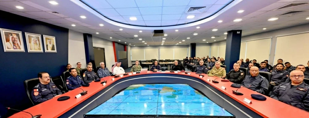 وزير الداخلية يشهد ختام التمرين البحري المشترك "الحارس اليقظ 14"