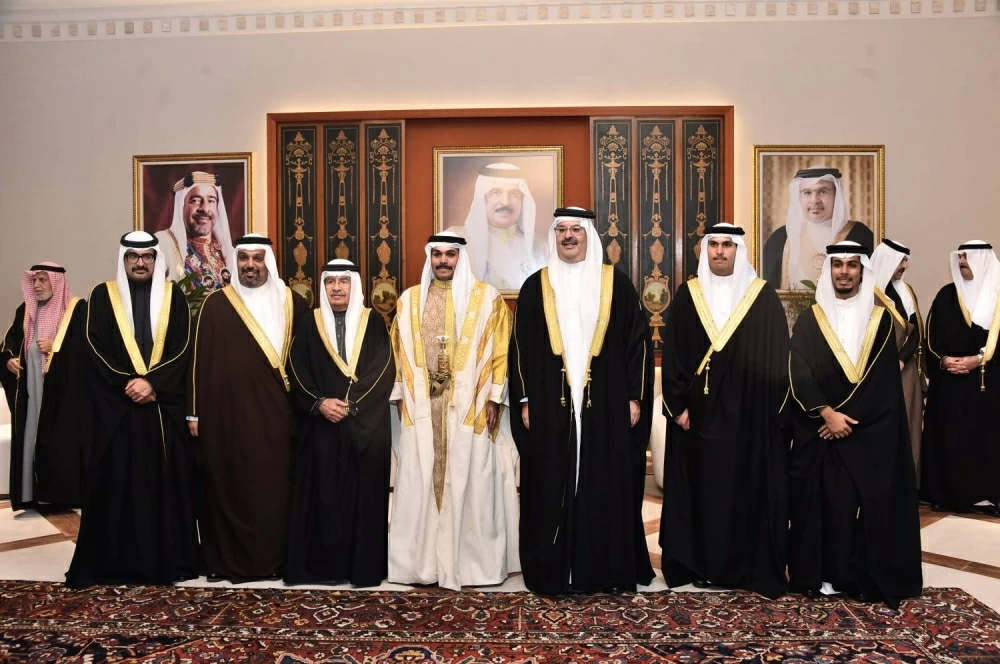 الشيخ سلمان بن أحمد آل خليفة يحتفل بزواج نجله الشيخ أحمد⁩⁩