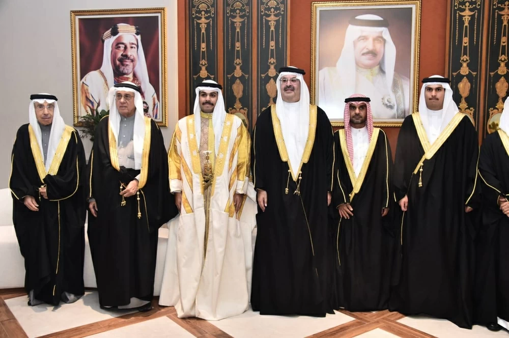 الشيخ سلمان بن أحمد آل خليفة يحتفل بزواج نجله الشيخ أحمد⁩⁩