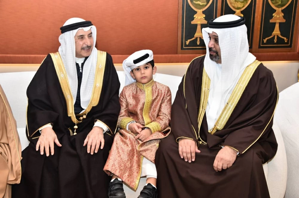 الشيخ سلمان بن أحمد آل خليفة يحتفل بزواج نجله الشيخ أحمد⁩⁩