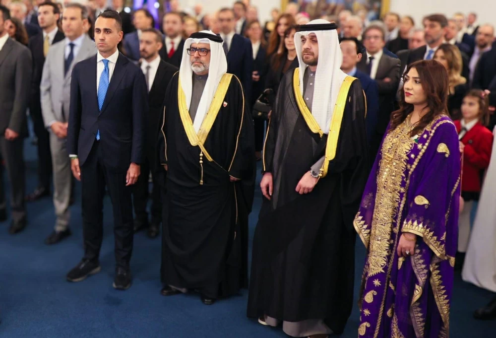 سفارة البحرين بإيطاليا تقيم حفل استقبال بمناسبة الأعياد الوطنية