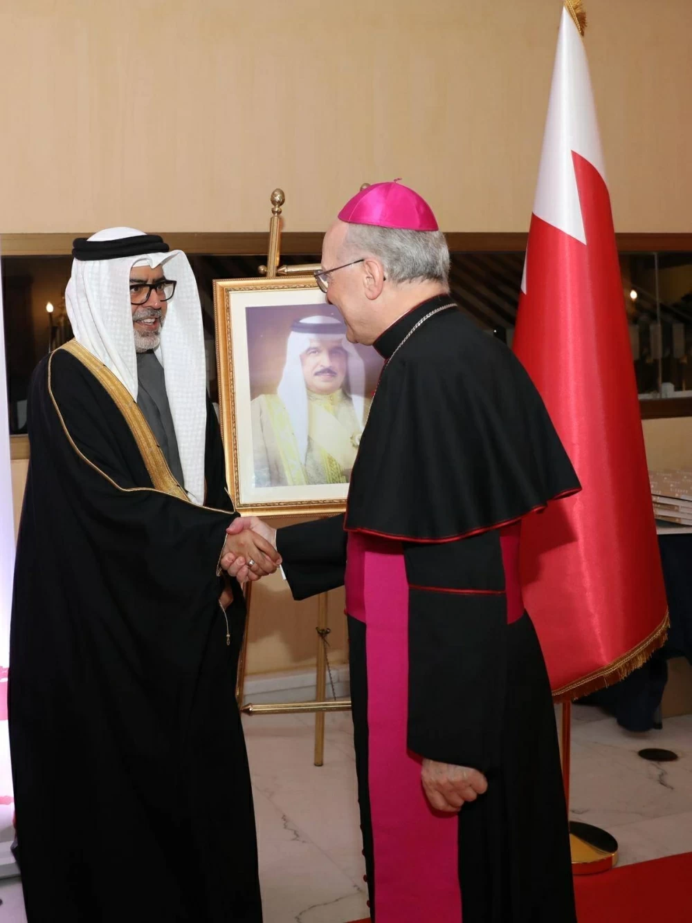 سفارة البحرين بإيطاليا تقيم حفل استقبال بمناسبة الأعياد الوطنية