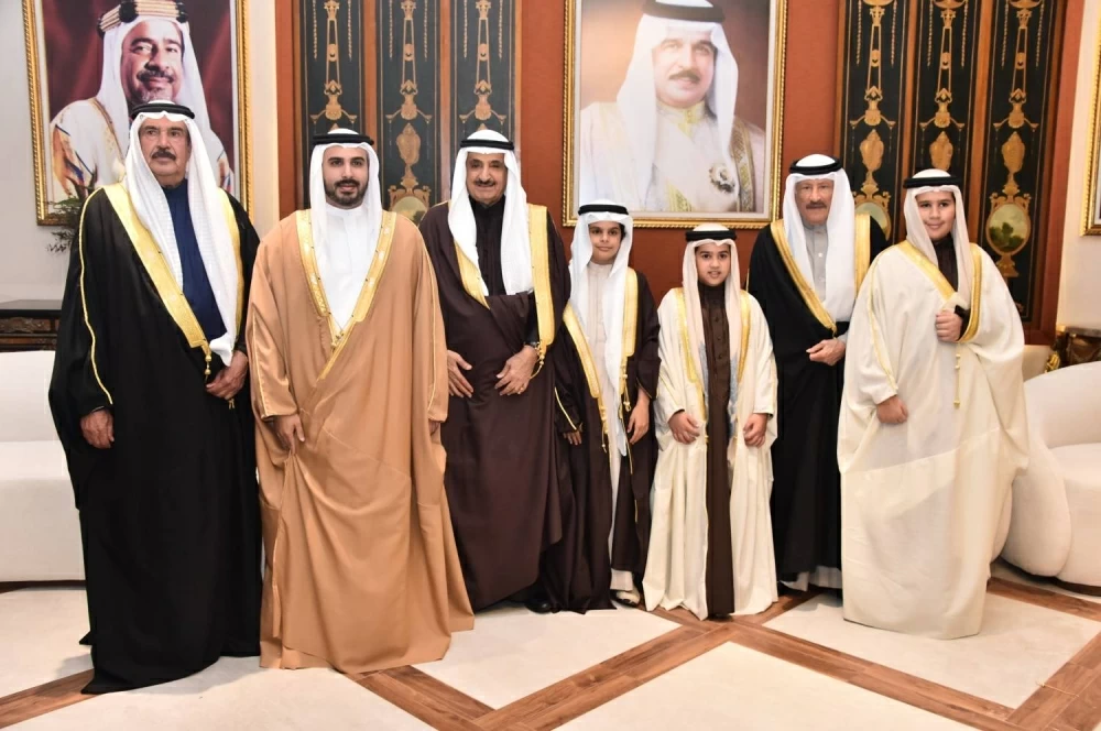 الشيخ سلمان بن أحمد آل خليفة يحتفل بزواج نجله الشيخ أحمد⁩⁩