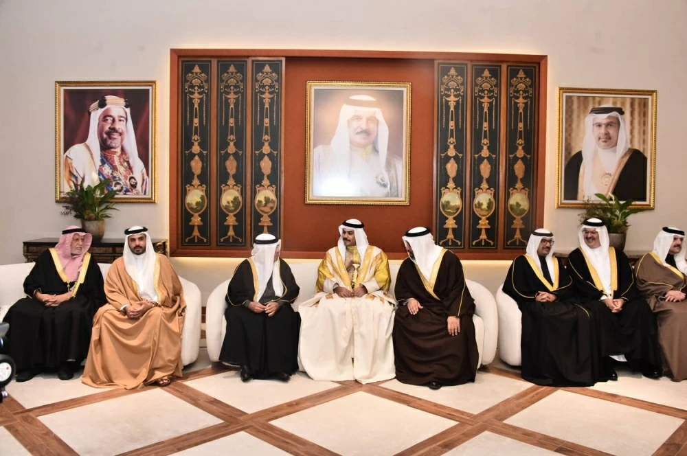 الشيخ سلمان بن أحمد آل خليفة يحتفل بزواج نجله الشيخ أحمد⁩⁩