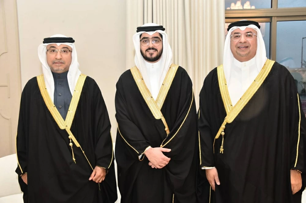 الشيخ سلمان بن أحمد آل خليفة يحتفل بزواج نجله الشيخ أحمد⁩⁩