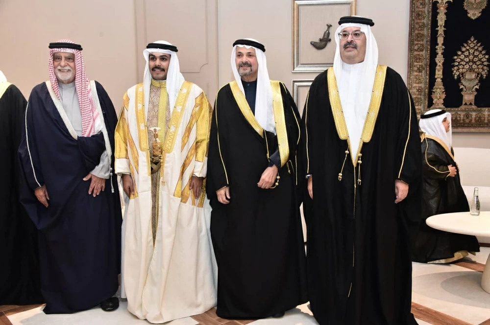 الشيخ سلمان بن أحمد آل خليفة يحتفل بزواج نجله الشيخ أحمد⁩⁩