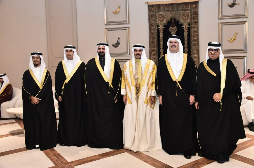 الشيخ سلمان بن أحمد آل خليفة يحتفل بزواج نجله الشيخ أحمد⁩⁩