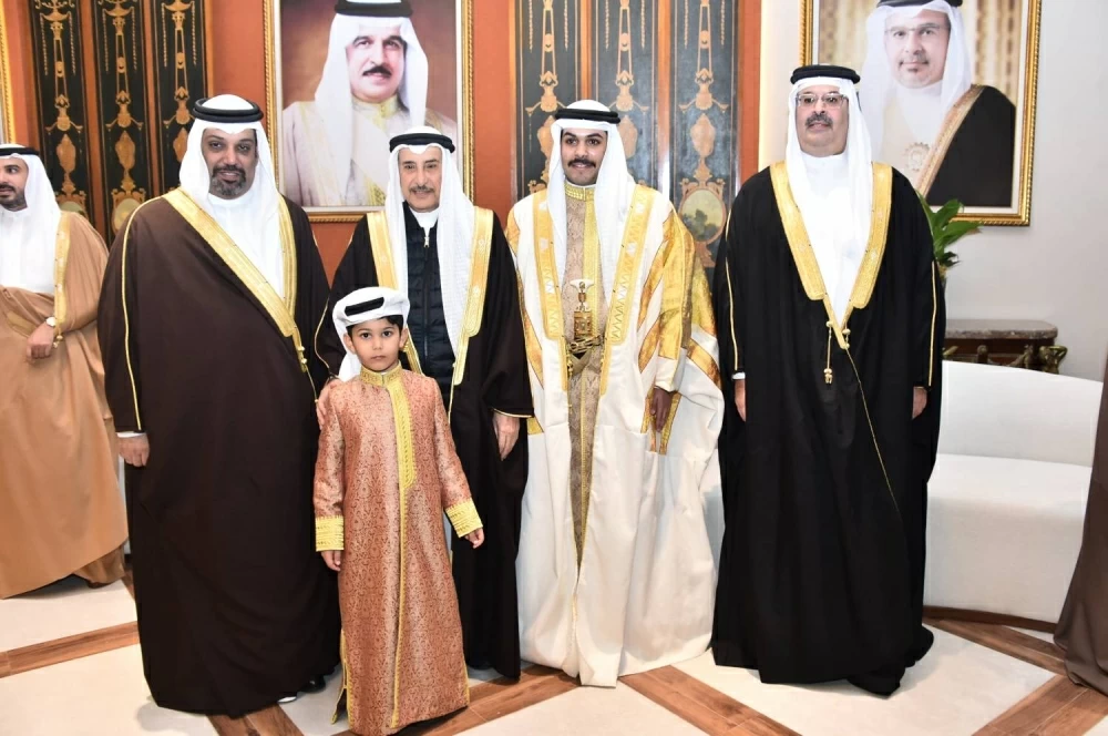 الشيخ سلمان بن أحمد آل خليفة يحتفل بزواج نجله الشيخ أحمد⁩⁩