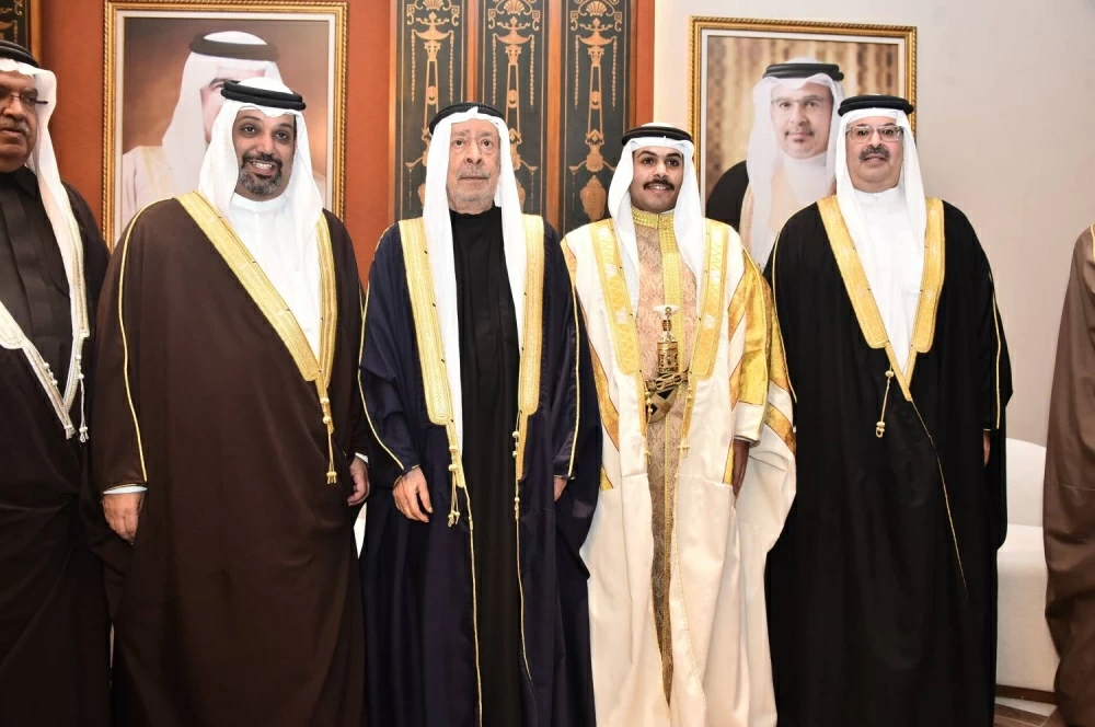 الشيخ سلمان بن أحمد آل خليفة يحتفل بزواج نجله الشيخ أحمد⁩⁩