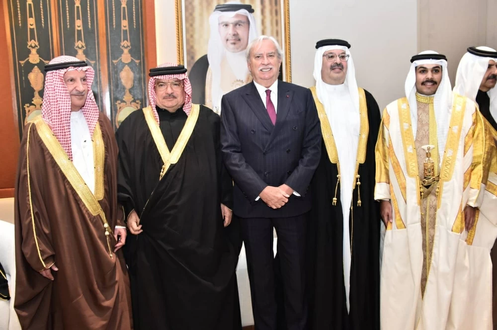 الشيخ سلمان بن أحمد آل خليفة يحتفل بزواج نجله الشيخ أحمد⁩⁩