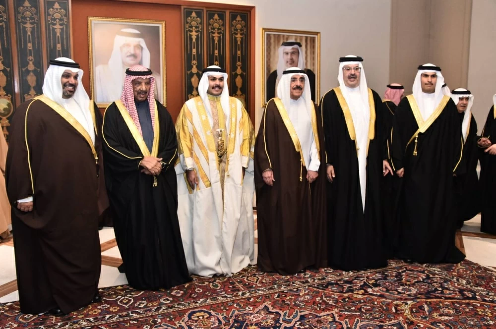 الشيخ سلمان بن أحمد آل خليفة يحتفل بزواج نجله الشيخ أحمد⁩⁩