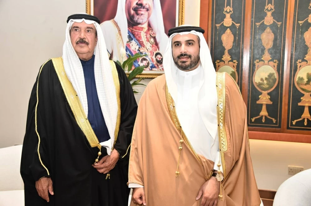 الشيخ سلمان بن أحمد آل خليفة يحتفل بزواج نجله الشيخ أحمد⁩⁩