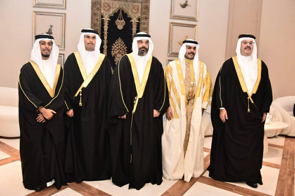 الشيخ سلمان بن أحمد آل خليفة يحتفل بزواج نجله الشيخ أحمد⁩⁩