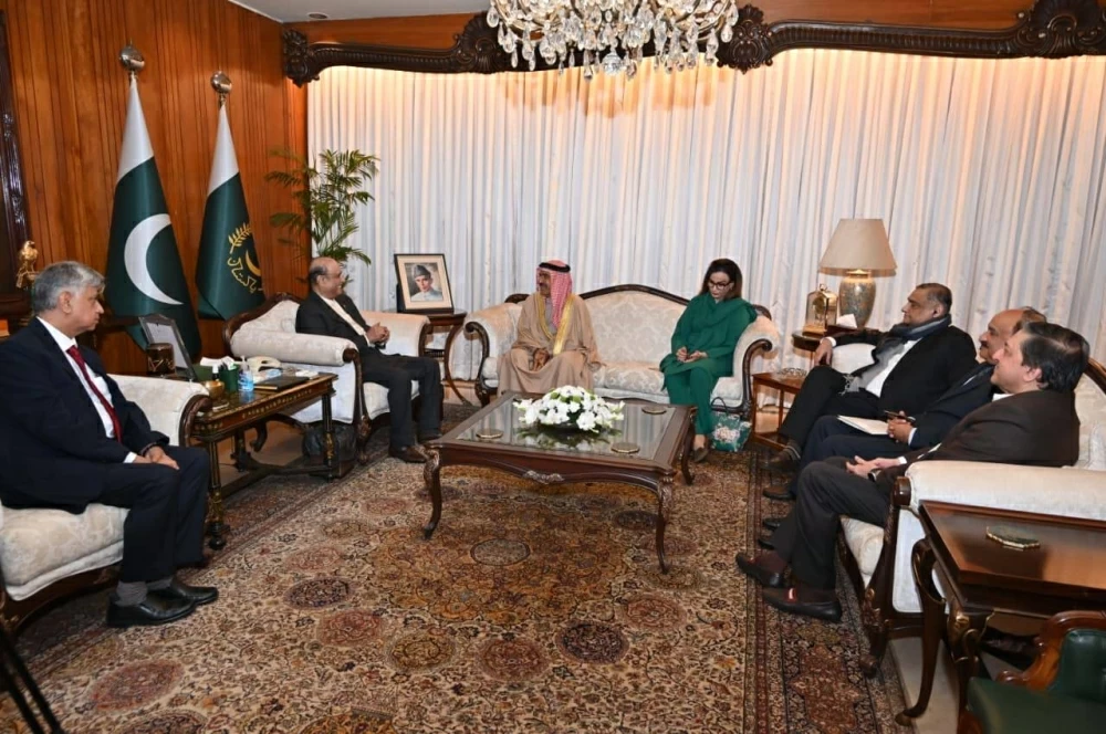 الرئيس زرداري : علاقات البحرين والباكستان أخوية تستند لقيم دينية وثقافية ومصالح متبادلة