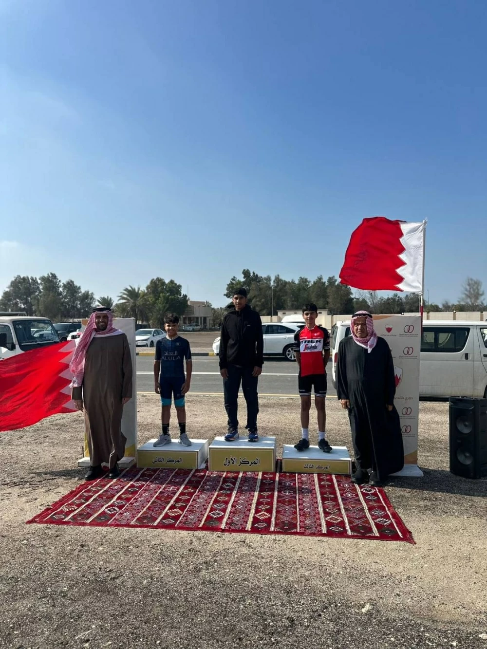 مشاركة واسعة بدوري خالد بن حمد لجيل الذهب للدراجات