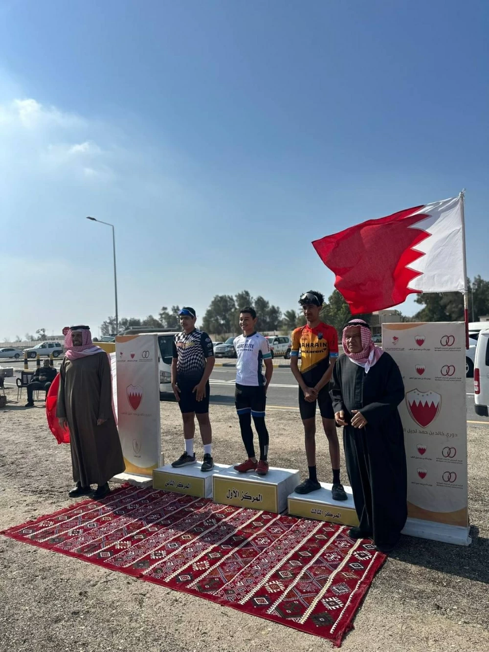 مشاركة واسعة بدوري خالد بن حمد لجيل الذهب للدراجات