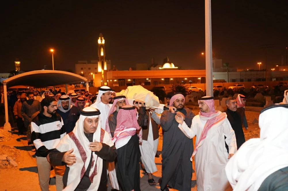 ⁨تشيّيع المربي الفاضل خليفة حسين الشوملي أحد روّاد التعليم في البحرين