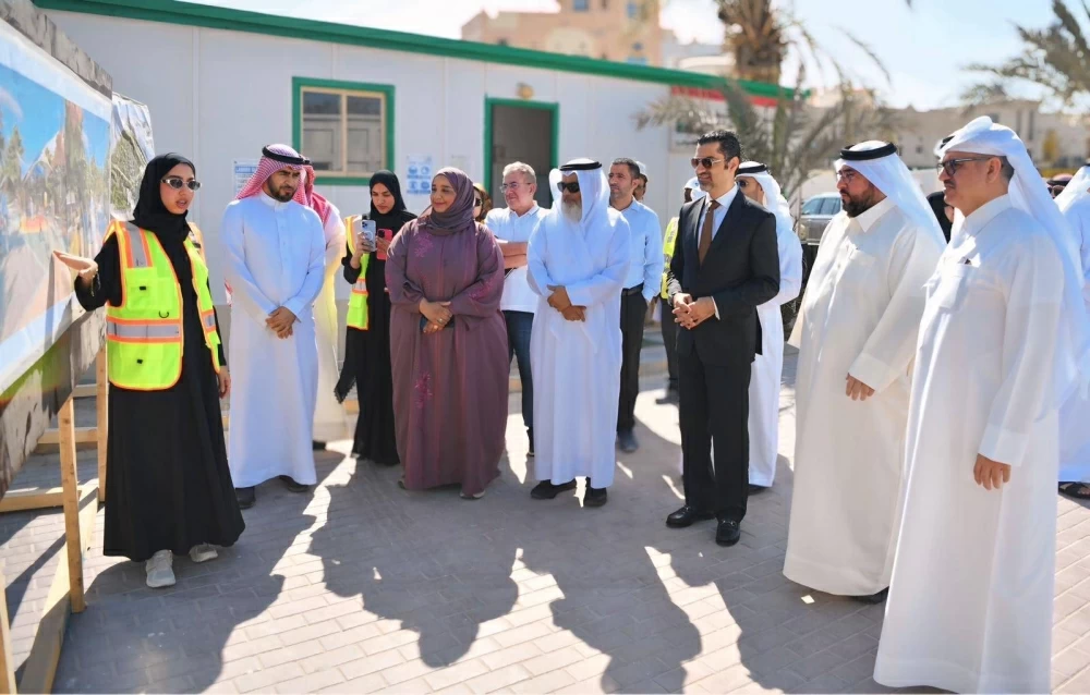 وزير "البلديات": إنجاز 60% من تطوير حديقة الكازينو في المحرق