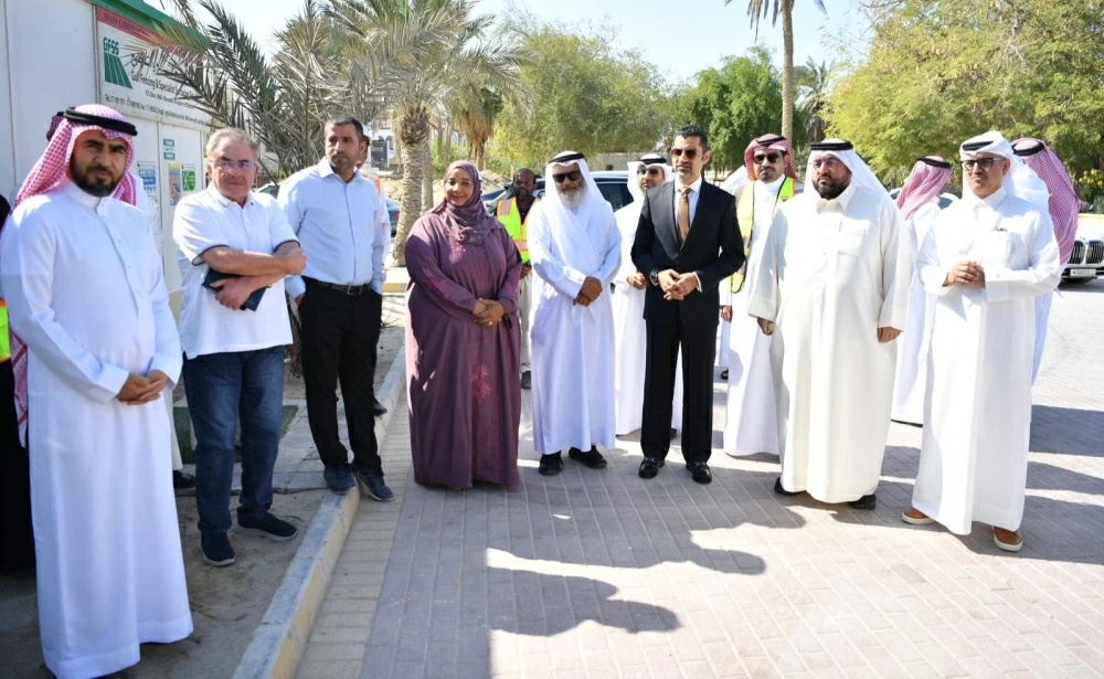 وزير "البلديات": إنجاز 60% من تطوير حديقة الكازينو في المحرق