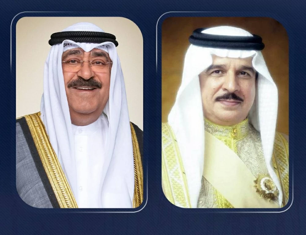 جلالة الملك يهنئ أمير دولة الكويت بذكرى توليه مقاليد الحكم 