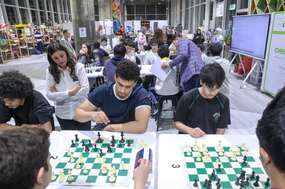 شطرنج فرق المدارس تطلقها مدرسة الرفاع فيوز