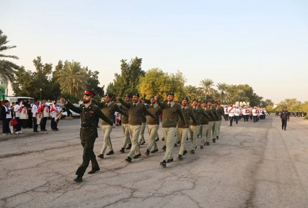 &laquo;الداخلية&raquo; تنظم طابور شرطة البحرين في المحافظة الشمالية احتفاءاً بالأعياد الوطنية
