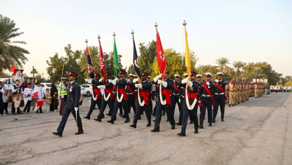 &laquo;الداخلية&raquo; تنظم طابور شرطة البحرين في المحافظة الشمالية احتفاءاً بالأعياد الوطنية