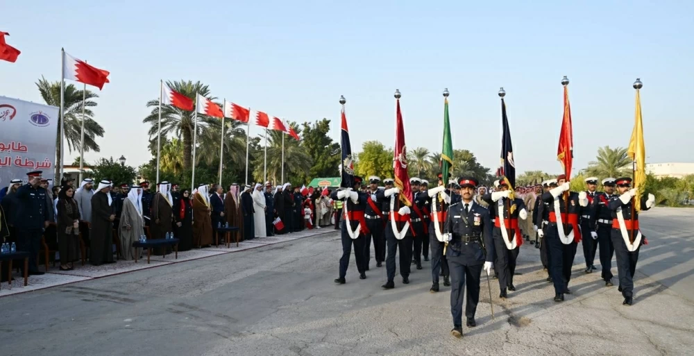&laquo;الداخلية&raquo; تنظم طابور شرطة البحرين في المحافظة الشمالية احتفاءاً بالأعياد الوطنية