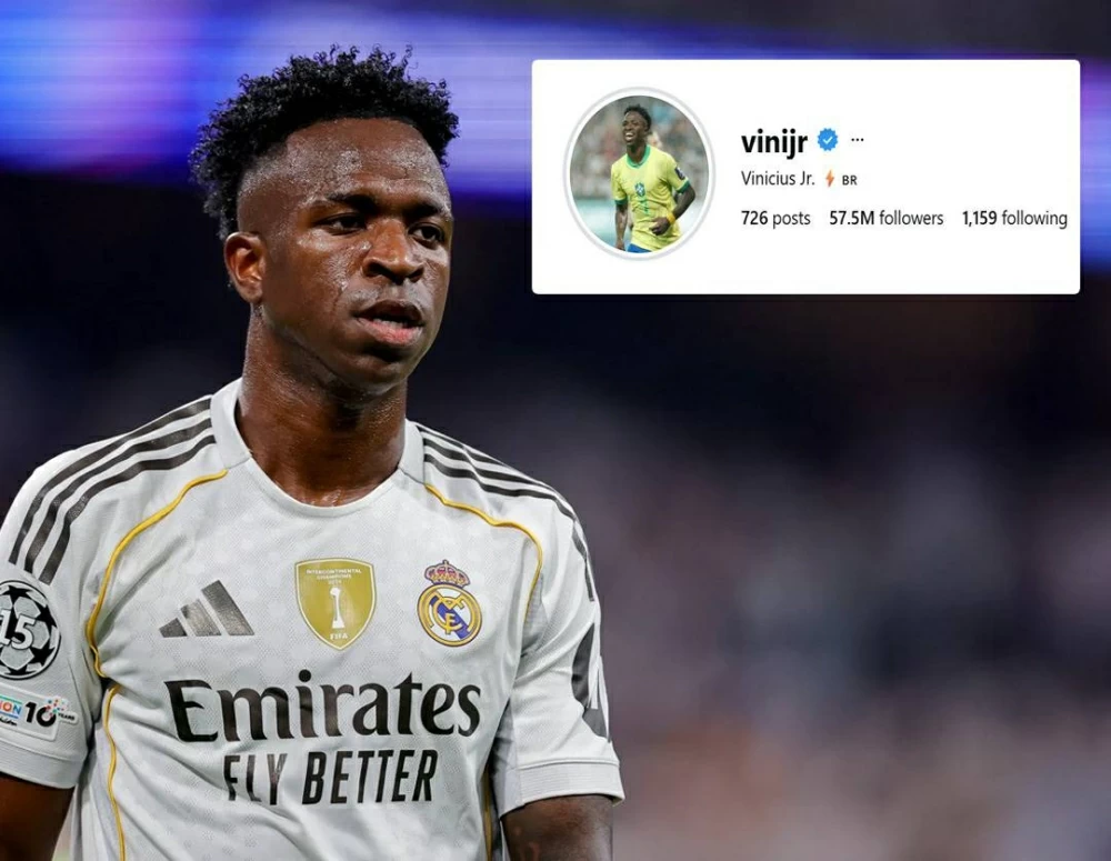 غير صورته على انستغرام لقميص البرازيل.. فينيسيوس يلوّح بالرحيل عن ريال مدريد 