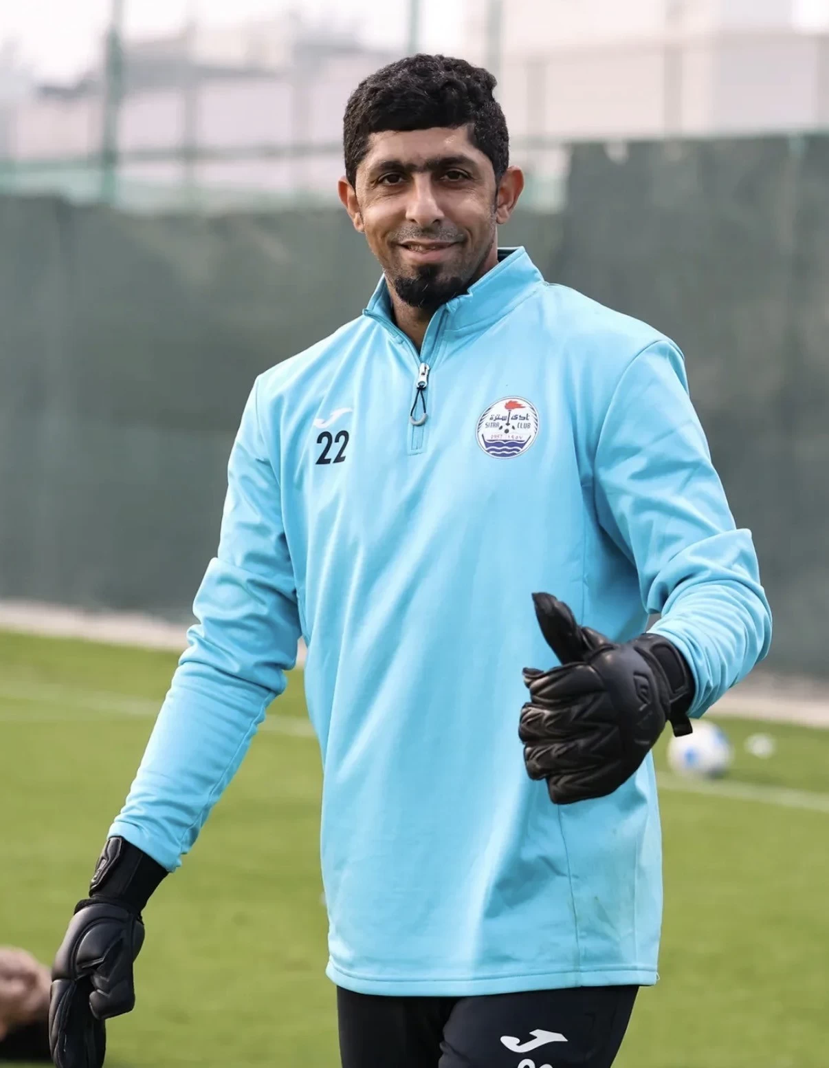 سترة يخوض مرانه الأخير قبل شد الرحال إلى الكويت