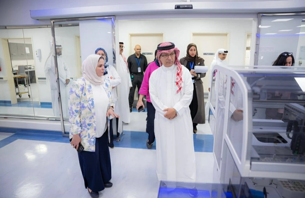 المؤسسة الوطنية لحقوق الإنسان تنفذ زيارة ميدانية إلى مجمع السلمانية الطبي