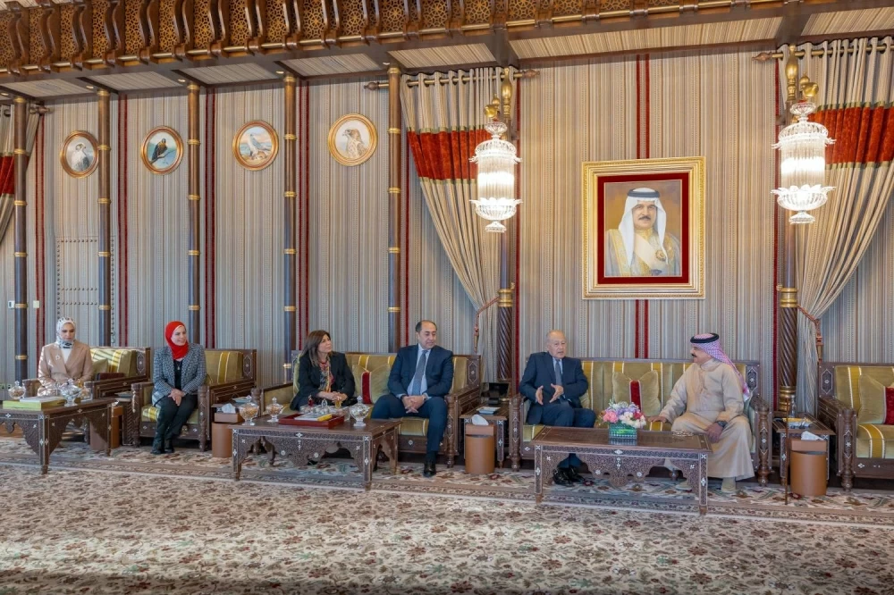الملك يستقبل الأمين العام لجامعة الدول العربية