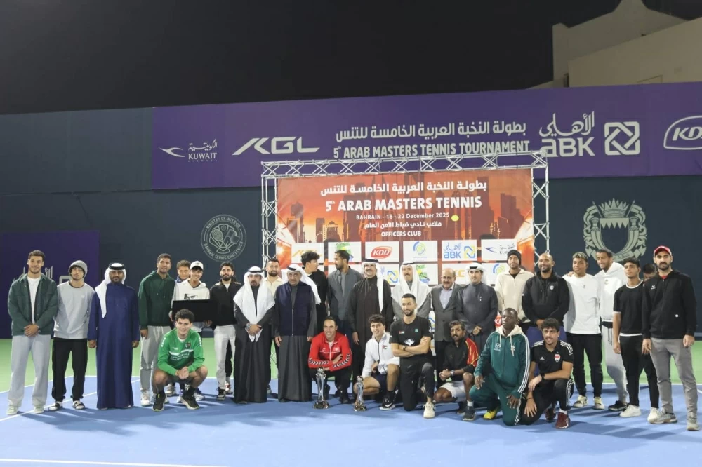 التونسي عزيز الواقع يتوج بلقب &laquo;النخبة العربية الخامسة للتنس&raquo;