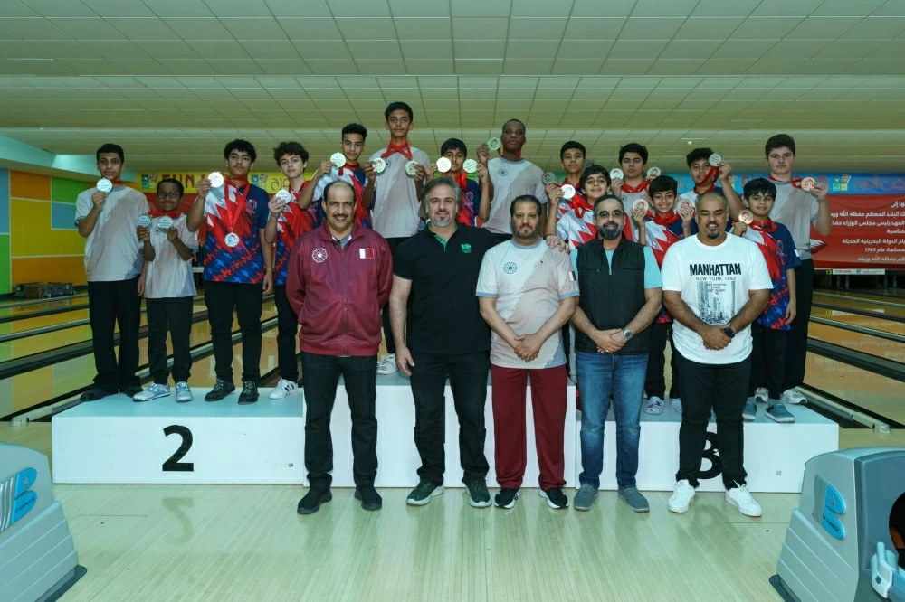 ختام المعسكر التدريبي المشترك لمنتخب اشبال البولينج وشقيقه القطري