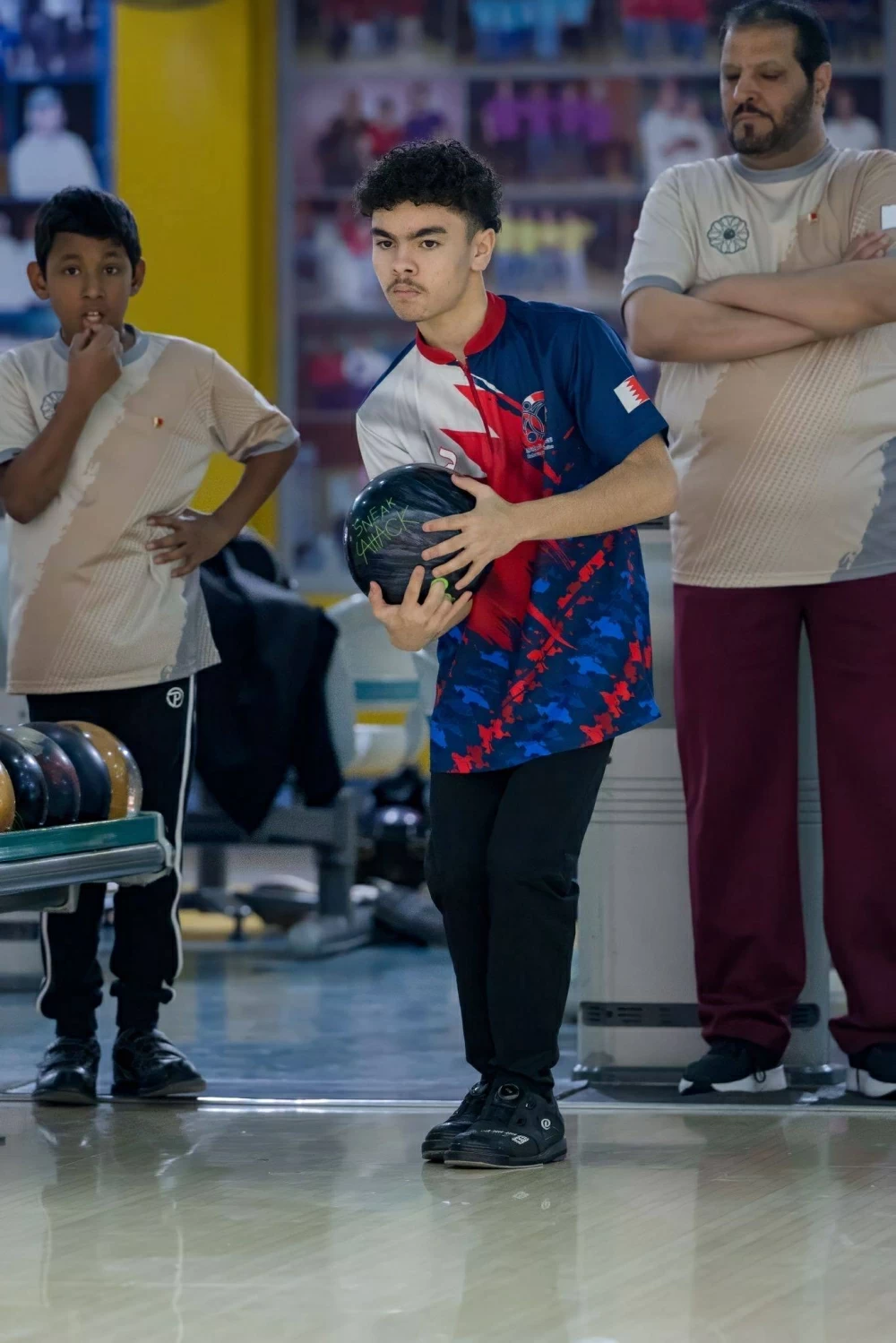 ختام المعسكر التدريبي المشترك لمنتخب اشبال البولينج وشقيقه القطري