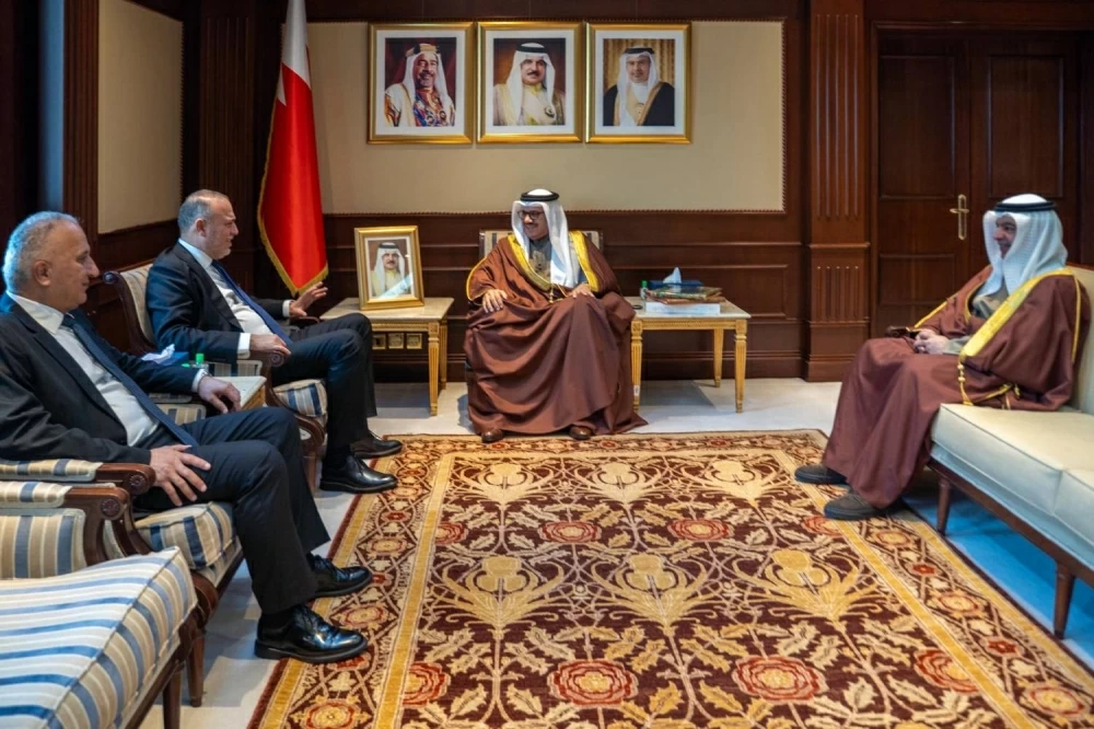 وزير الخارجية يستقبل سفير فلسطين لدى المملكة المتحدة 