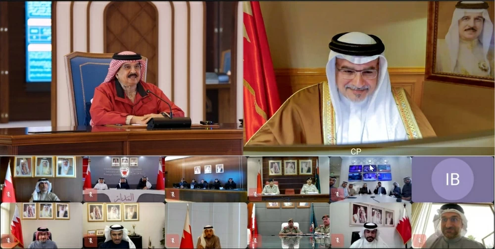 جلالة الملك القائد الأعلى للقوات المسلحة يشهد ختام التمرين الوطني الافتراضي "عزم الوطن 1"