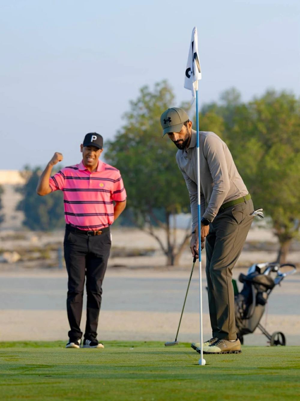 ناصر بن حمد يحرز المركز الأول في بطولة سلاح الجو الملكي للجولف