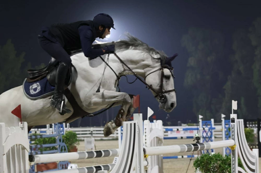 فريق &laquo;الداخلية&raquo; لقفز الحواجز يفوز بالمركز الأول في مسابقة بطولة العيد الوطني