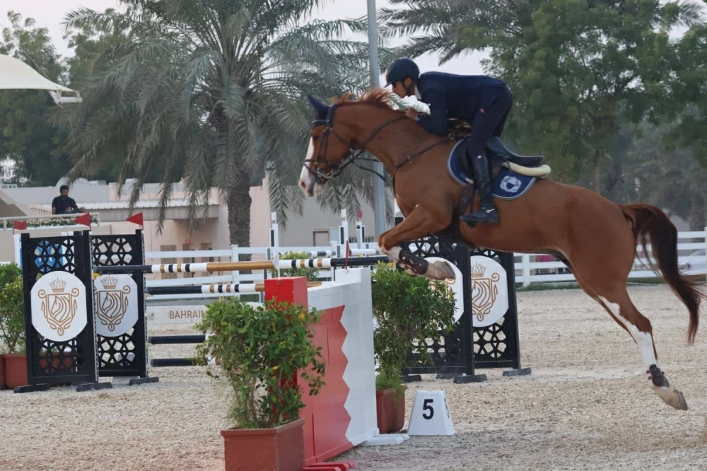 فريق &laquo;الداخلية&raquo; لقفز الحواجز يفوز بالمركز الأول في مسابقة بطولة العيد الوطني