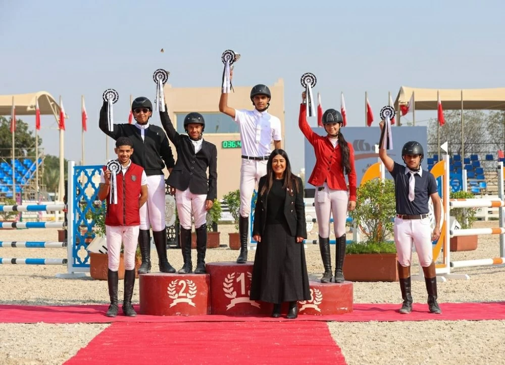 معيوف الرميحي بطلاً للمسابقة الكبرى لبطولة العيد الوطني لقفز الحواجز