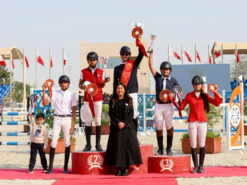 معيوف الرميحي بطلاً للمسابقة الكبرى لبطولة العيد الوطني لقفز الحواجز