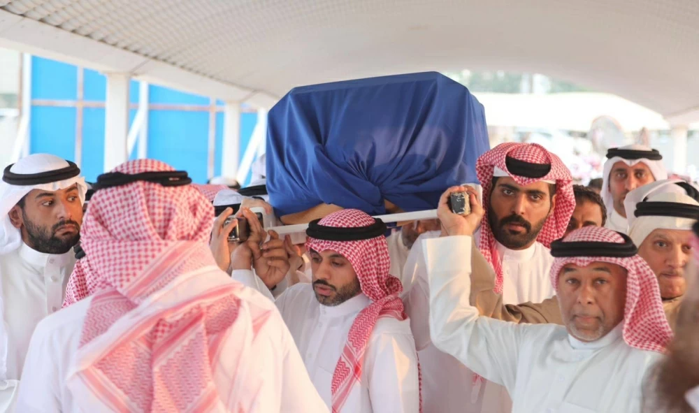 تشييع حرم اللواء محمد بن محمد بن دينه إلى مثواها الأخير