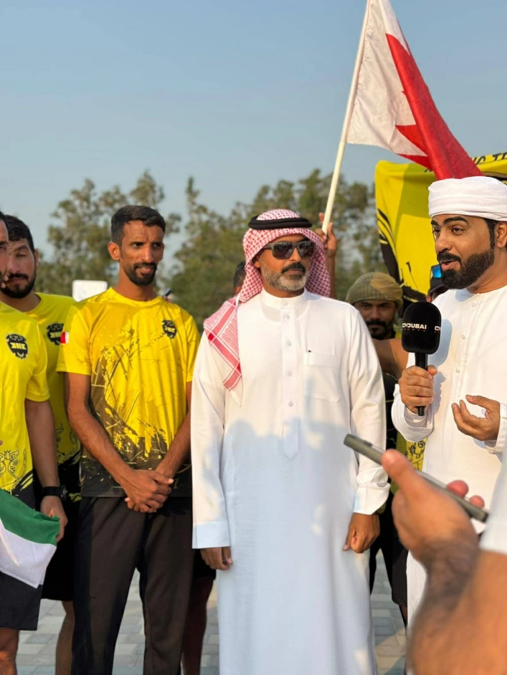 فريق KHK بقيادة البوسميط يعتلي القمة ويتوج بكأس آل مكتوم للتجديف الشعبي في دبي