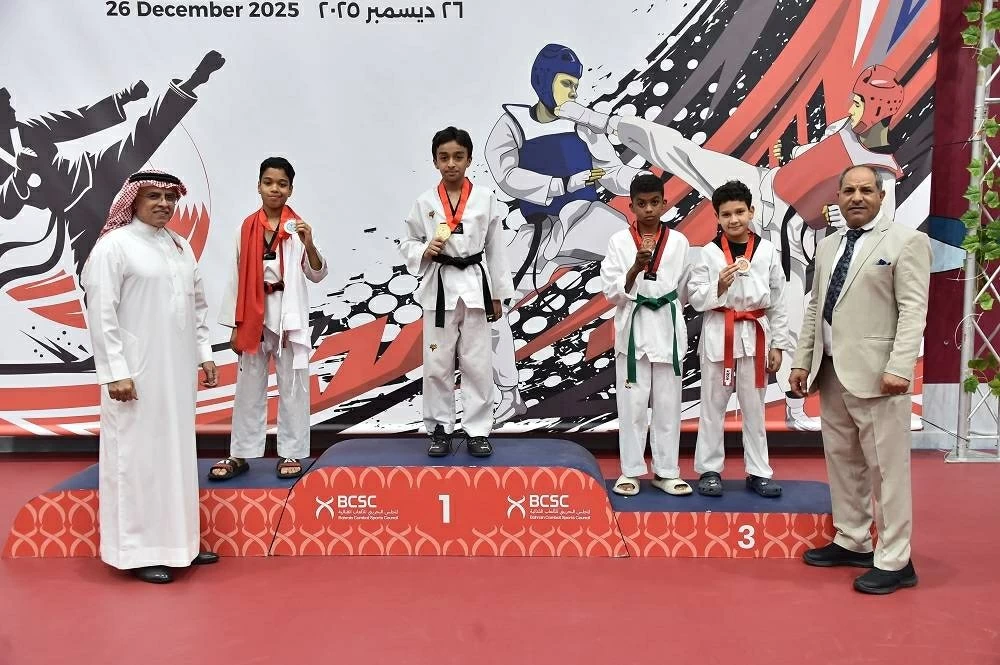 ختام مميز لبطولة الاتحاد البحريني للتايكواندو 2025