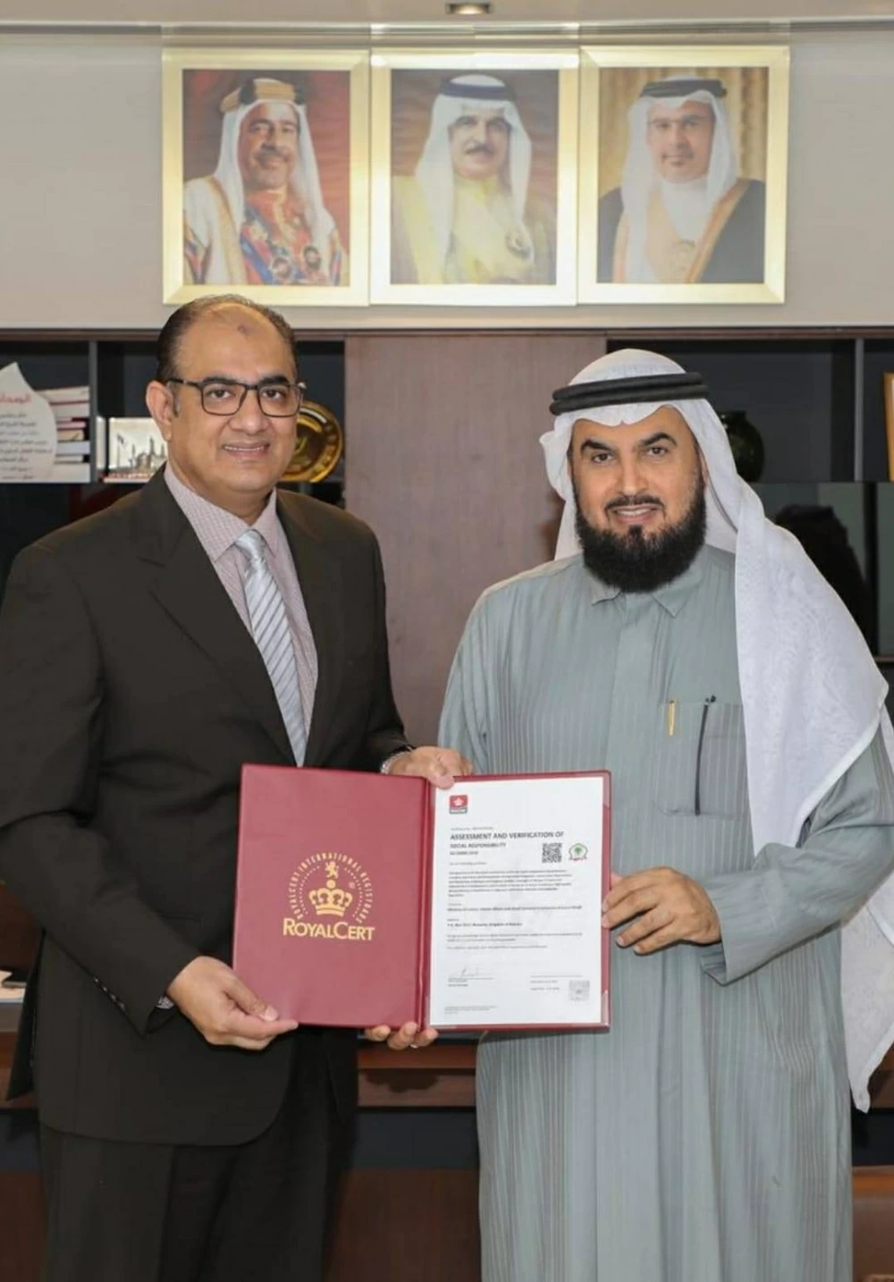 &laquo;الأوقاف السنية&raquo; تحصل على&nbsp;شهادة الآيزو 26000 للمسؤولية الاجتماعية