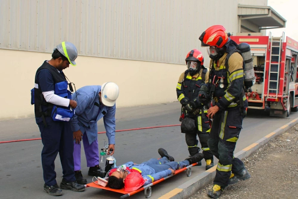 "جارمكو" والدفاع المدني البحريني ينفّذان تمرينًا مشتركًا لرفع الجاهزية وتعزيز معايير السلامة