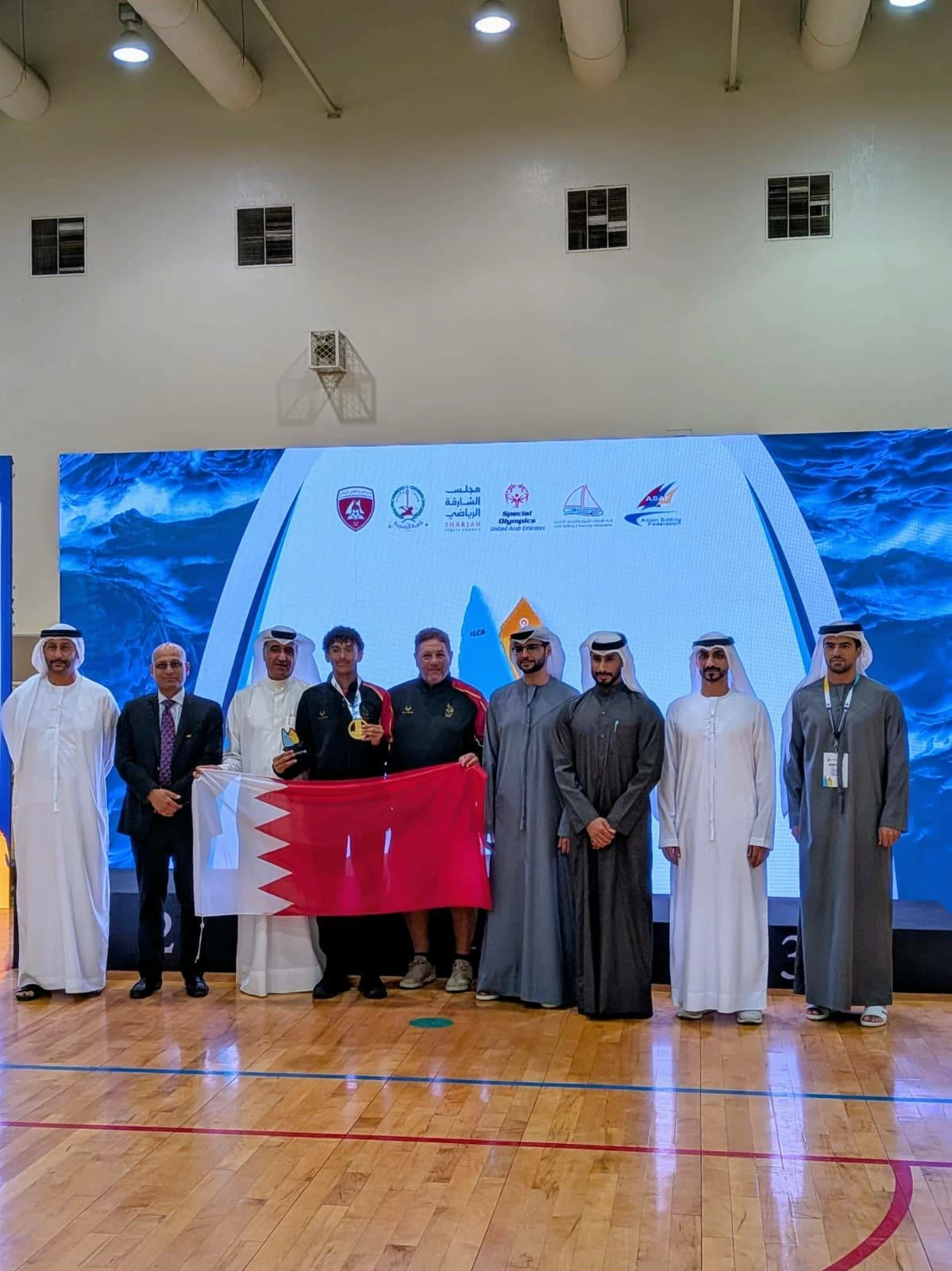 وليد توفيق يهدي البحرين ذهبية آسيا للشباب للشراع