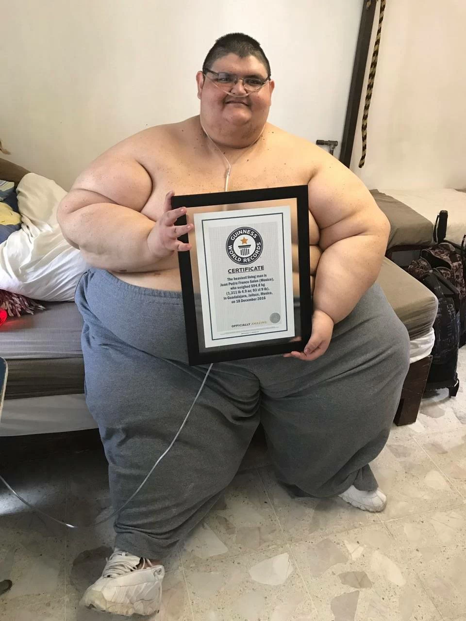 وفاة أضخم رجل في العالم عن 41 عاماً بعد صراع مع المرض